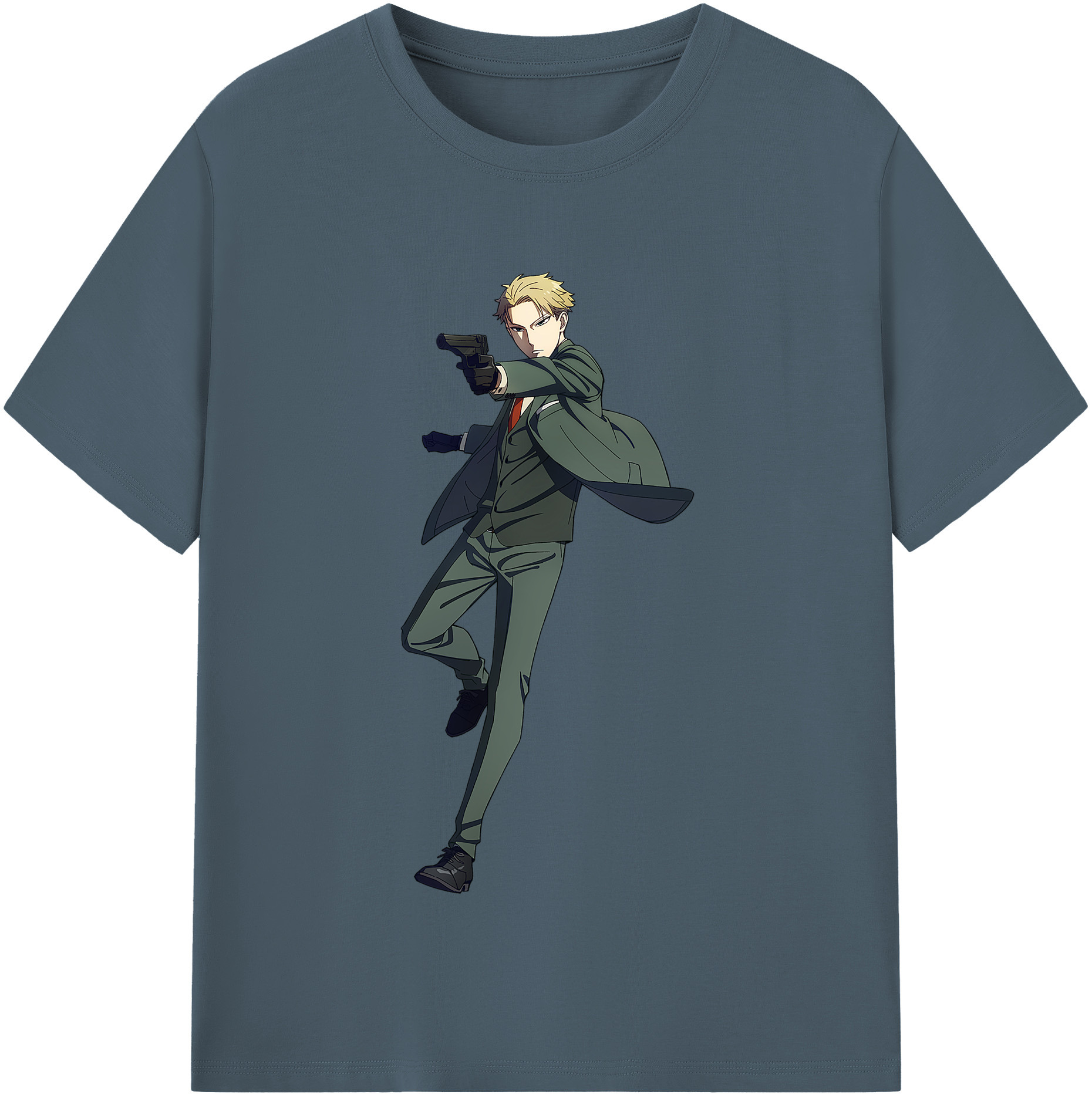 （画像用） SPY×FAMILY间谍家家酒 綿100％半袖Tシャツ（フロントプリント）